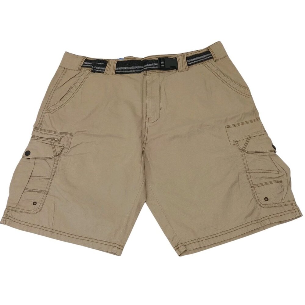 Iron Co. Men's Belted Cargo Short Size 38